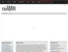 Tablet Screenshot of delonhampton.com